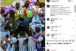 阿圭罗致敬阿根廷队：这支国家队独一无二，感谢你们的奉献与投入