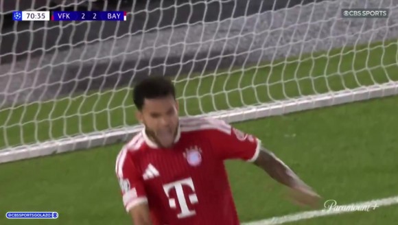 拜仁3-2反超维京！凯恩传中策动莱默尔助攻，迪亚斯打空门得手